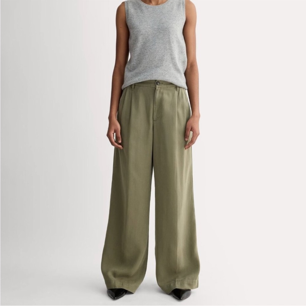 NWT Everlane Way High Pant — Olive, Size 8S